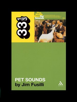 cover image of The Beach Boys' Pet Sounds